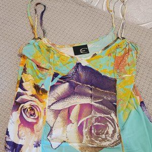 Cavalli tank with straps